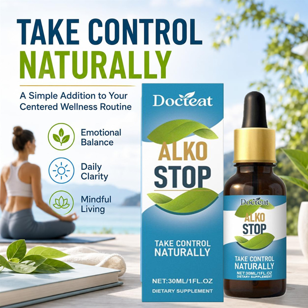 Wellness Herbal Essence - 1-10X ALKO STOP Herbal Balance Drops,