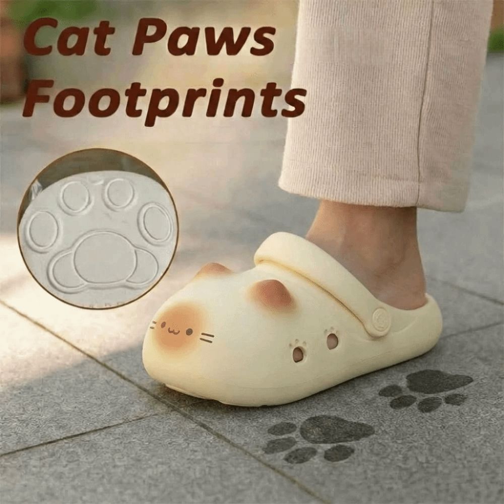 Sandal Kucing Lucu Anti Air, S - Cat Claw Bark ulasan dan harga